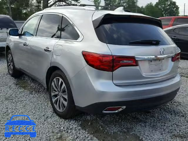 2014 ACURA MDX TECH 5FRYD4H45EB007975 зображення 2