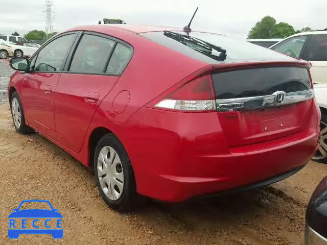 2012 HONDA INSIGHT JHMZE2H38CS004310 image 2