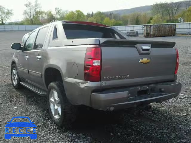 2011 CHEVROLET AVALANCHE 3GNTKEE3XBG237138 image 2