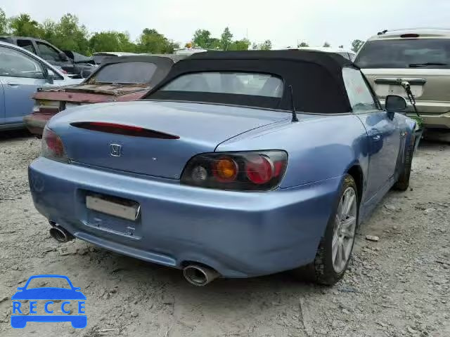 2005 HONDA S2000 JHMAP214X5S007979 image 3
