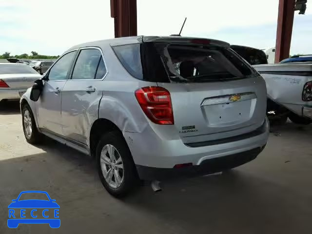 2017 CHEVROLET EQUINOX LS 2GNALBEK2H1555346 image 2