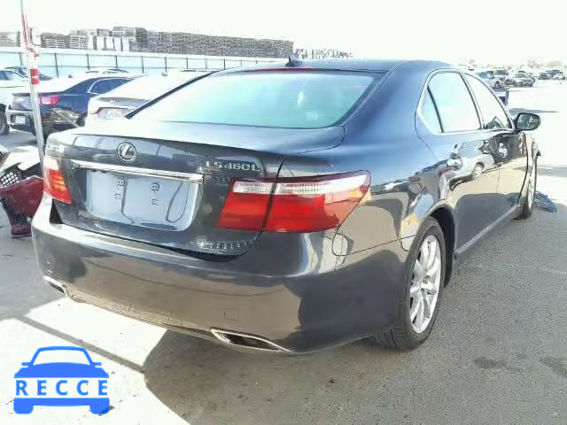 2007 LEXUS LS 460L JTHGL46F375001227 image 3