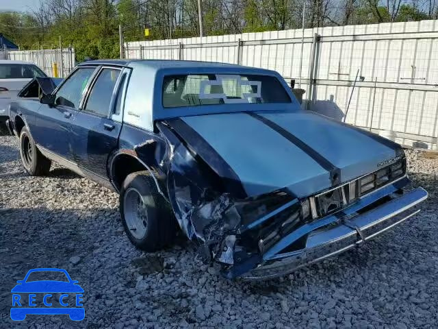 1989 CHEVROLET CAPRICE CL 1G1BU51EXKA113075 image 2
