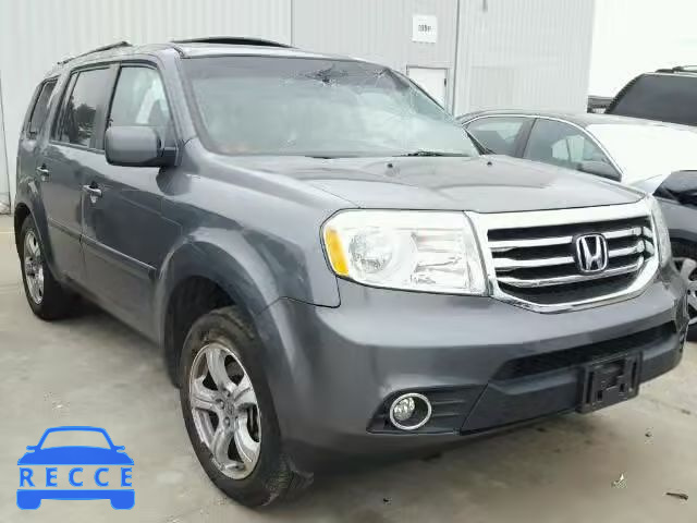 2013 HONDA PILOT EXLN 5FNYF4H78DB019784 image 0