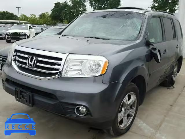 2013 HONDA PILOT EXLN 5FNYF4H78DB019784 image 1