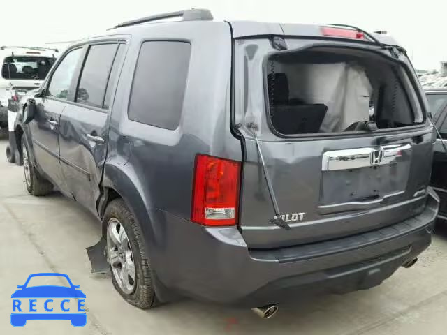 2013 HONDA PILOT EXLN 5FNYF4H78DB019784 image 2