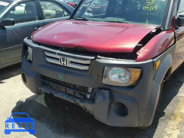 2008 HONDA ELEMENT LX 5J6YH18348L009322 image 8