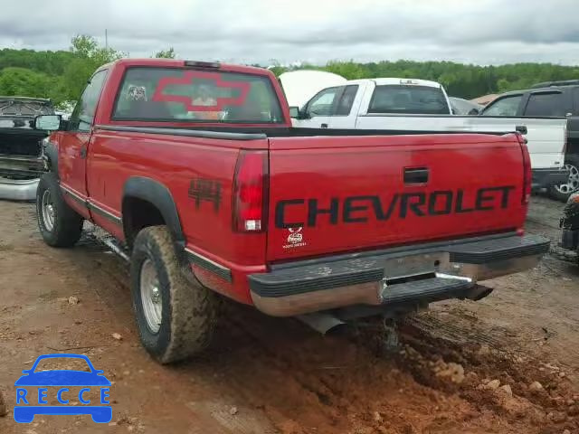 1995 CHEVROLET K2500 1GCGK24K7SZ228253 Bild 2