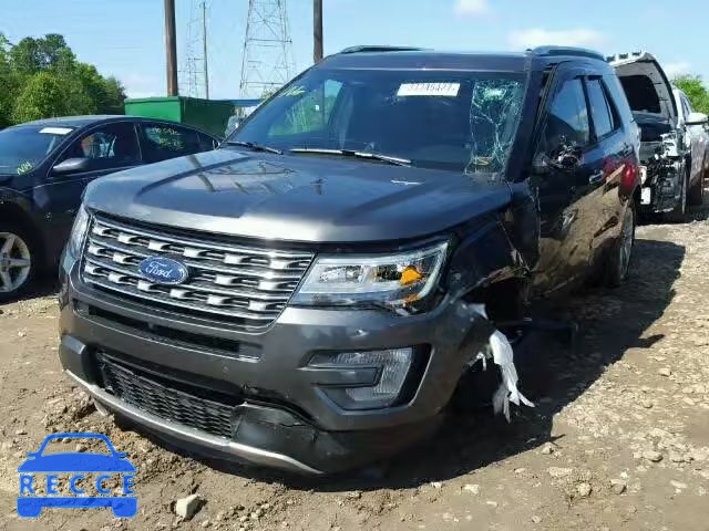 2017 FORD EXPLORER L 1FM5K7F86HGC29111 image 1