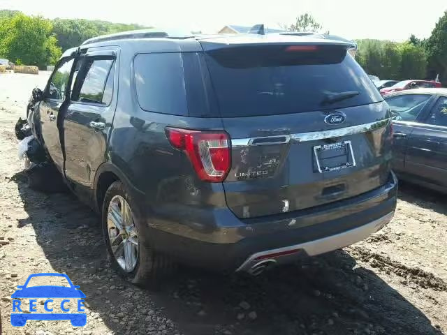 2017 FORD EXPLORER L 1FM5K7F86HGC29111 image 2