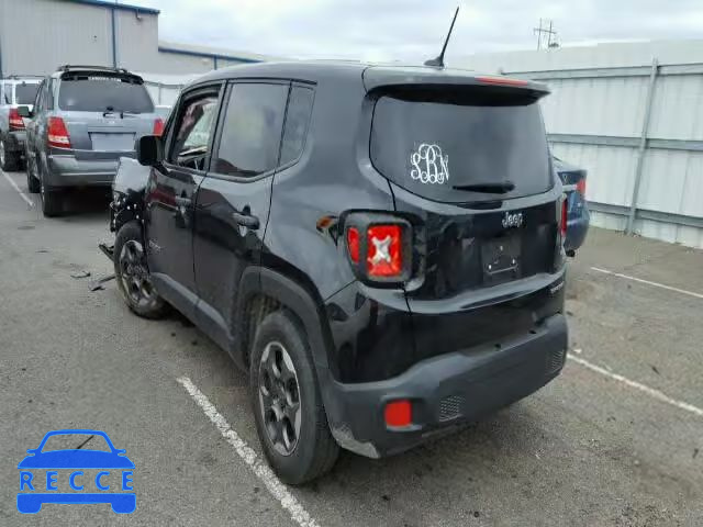 2015 JEEP RENEGADE S ZACCJAAT6FPB78779 image 2