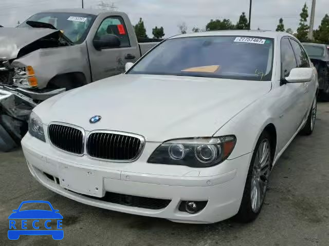 2008 BMW 750 WBAHL83528DT11771 зображення 1