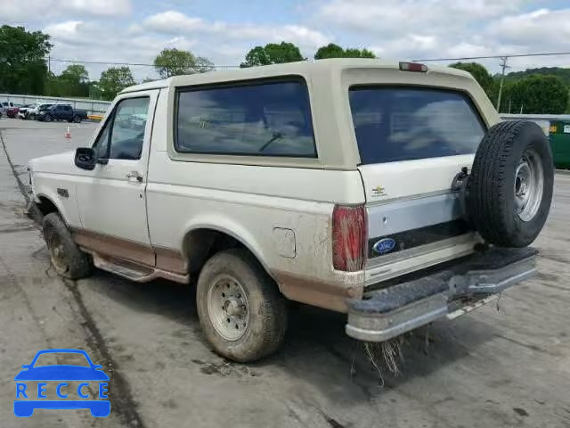 1995 FORD BRONCO 1FMEU15N3SLB79734 image 2