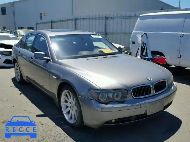 2005 BMW 745I WBAGL63545DP74717 image 0