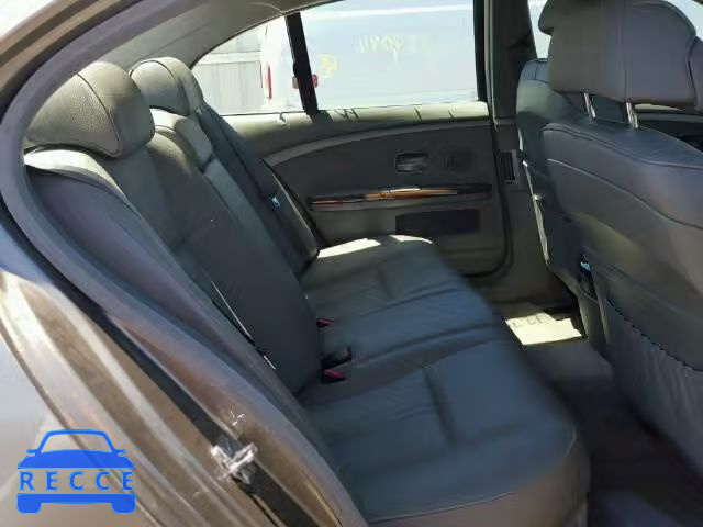 2005 BMW 745I WBAGL63545DP74717 image 5