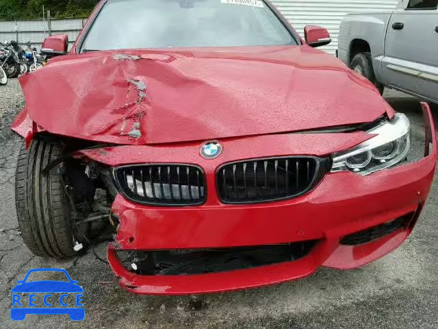 2017 BMW 430I WBA4R7C32HK896031 зображення 6