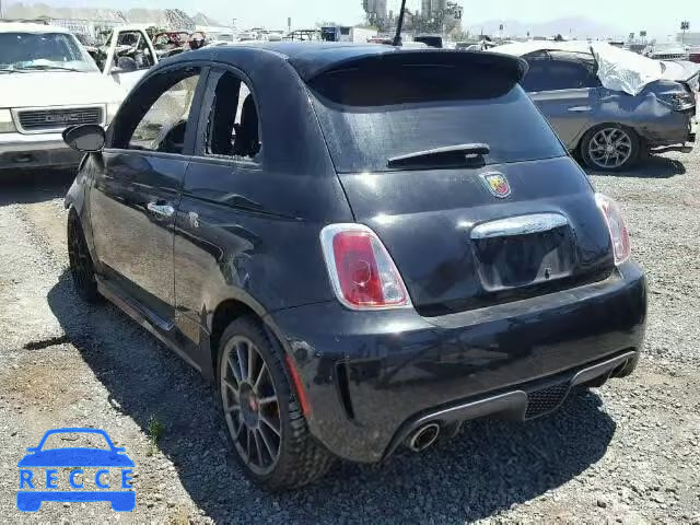 2012 FIAT 500 ABARTH 3C3CFFFHXCT380827 зображення 2