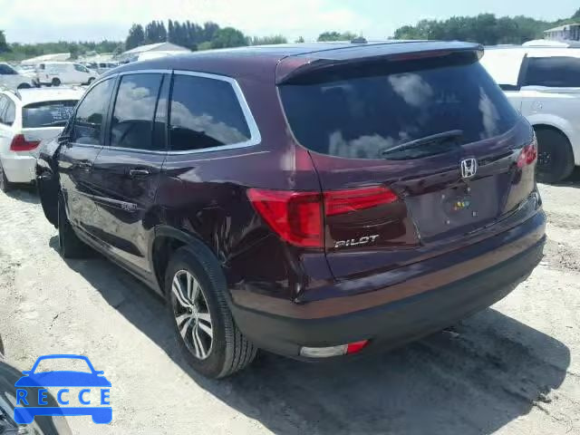 2016 HONDA PILOT EXLN 5FNYF5H70GB043040 image 2