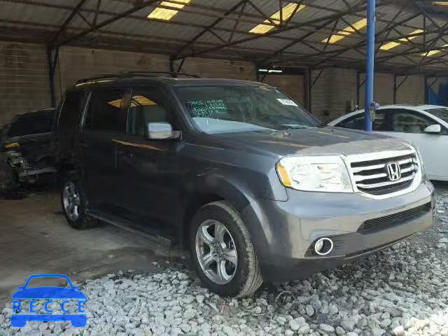 2013 HONDA PILOT EXLN 5FNYF4H71DB055400 image 0