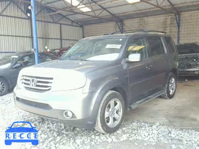 2013 HONDA PILOT EXLN 5FNYF4H71DB055400 image 1