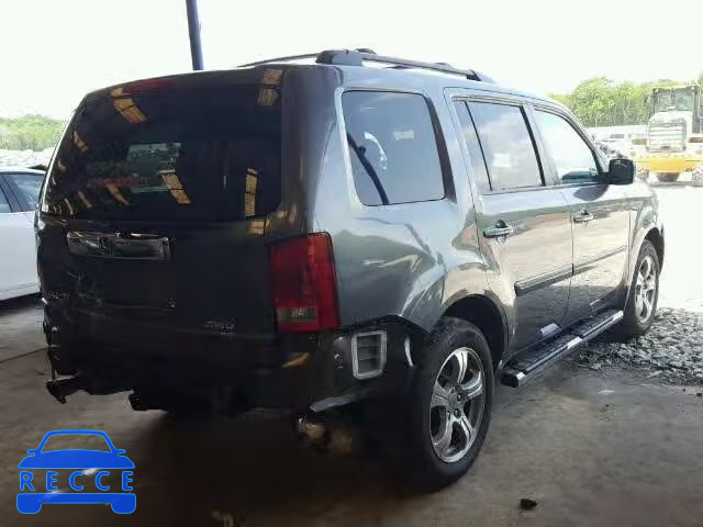 2013 HONDA PILOT EXLN 5FNYF4H71DB055400 image 3