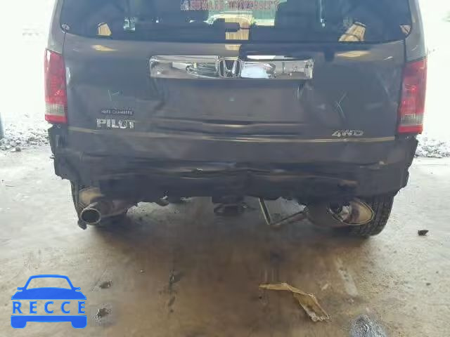 2013 HONDA PILOT EXLN 5FNYF4H71DB055400 image 8