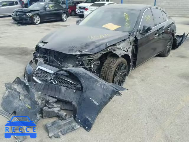 2014 INFINITI Q50 HYBRID JN1AV7AP3EM691148 image 1