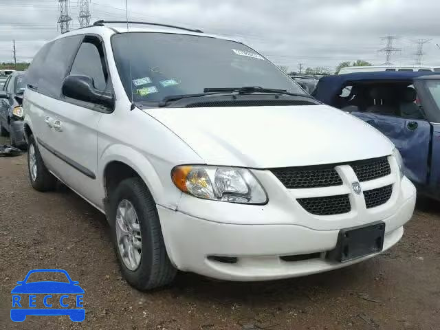 2002 DODGE CARAVAN SP 1B4GP45352B737235 Bild 0