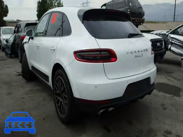 2015 PORSCHE MACAN S WP1AB2A50FLB66450 image 2