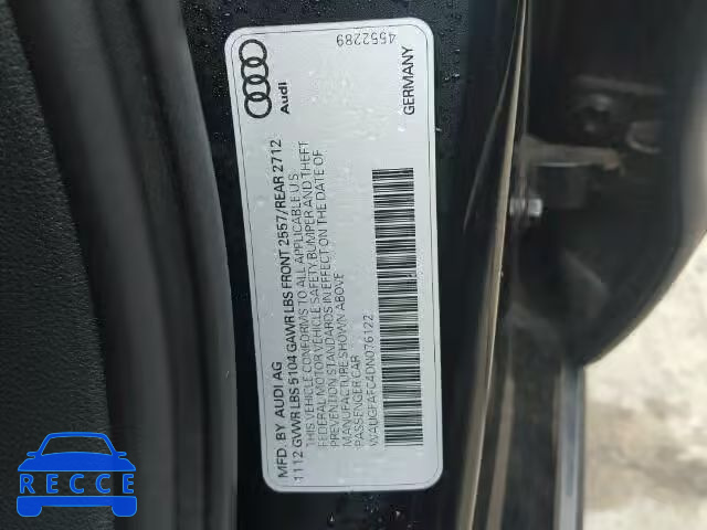 2013 AUDI A6 PREMIUM WAUGFAFC4DN076122 image 9