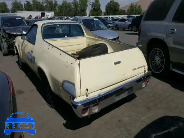 1977 CHEVROLET EL CAMINO 1D80L7Z427208 image 2