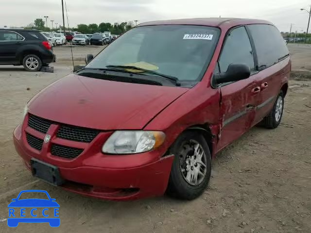 2002 DODGE CARAVAN SP 1B4GP45392B733477 Bild 1