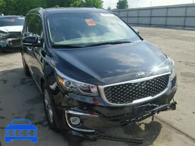 2016 KIA SEDONA SXL KNDME5C12G6186099 image 0