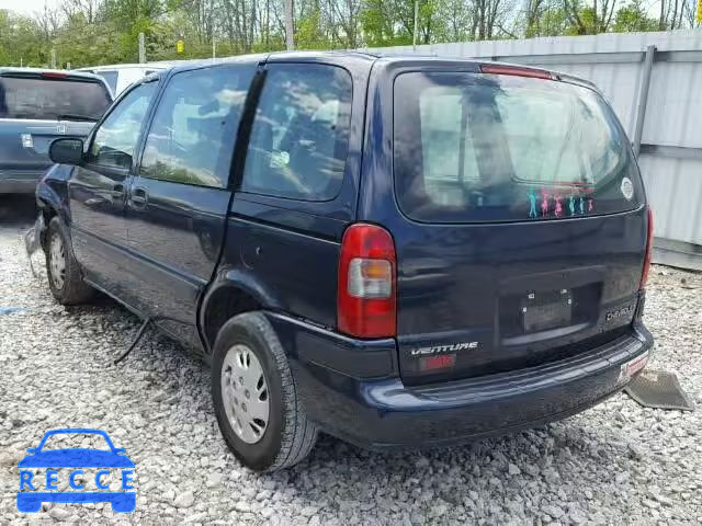 2001 CHEVROLET VENTURE EC 1GNDU23E81D293754 image 2