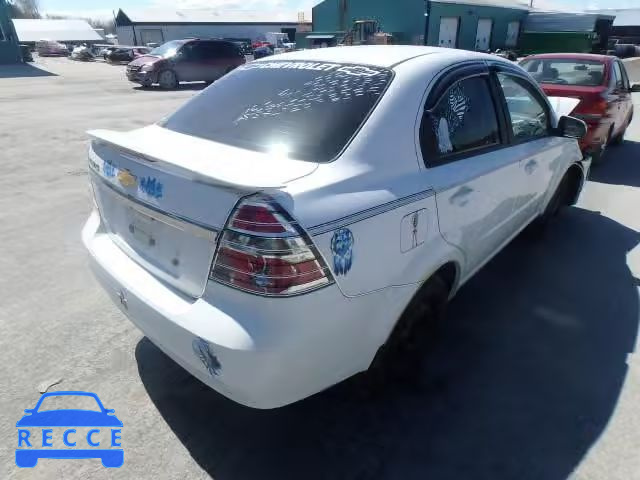 2009 CHEVROLET AVEO LS 3G1TV55E69L116828 зображення 4