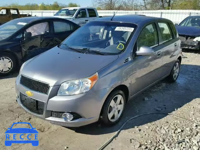 2009 CHEVROLET AVEO LS KL1TV65E09B364725 зображення 1