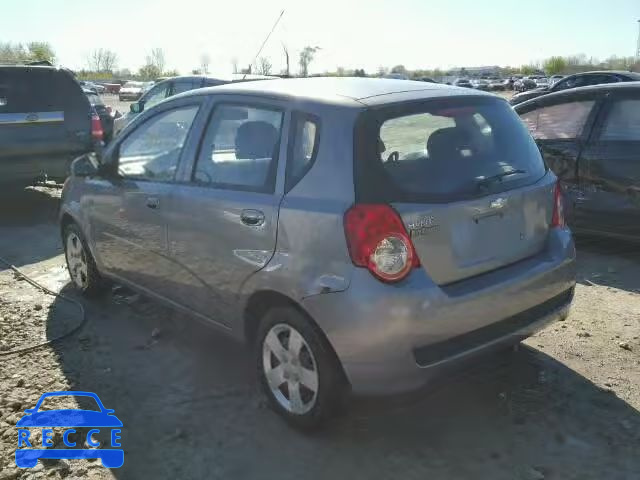 2009 CHEVROLET AVEO LS KL1TV65E09B364725 Bild 2