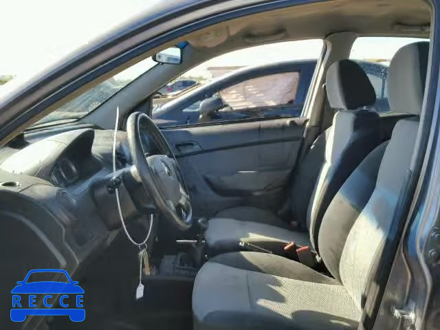 2009 CHEVROLET AVEO LS KL1TV65E09B364725 image 4