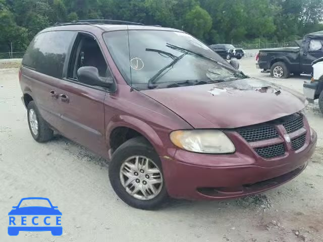 2002 DODGE CARAVAN SP 1B4GP45352B736604 Bild 0