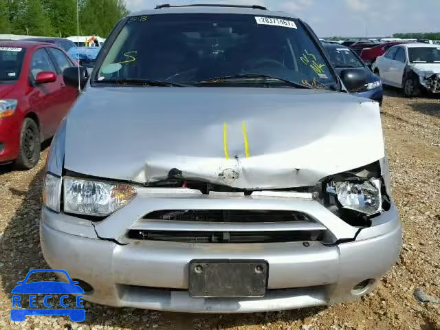 2001 NISSAN QUEST GLE 4N2ZN17T01D824327 Bild 6