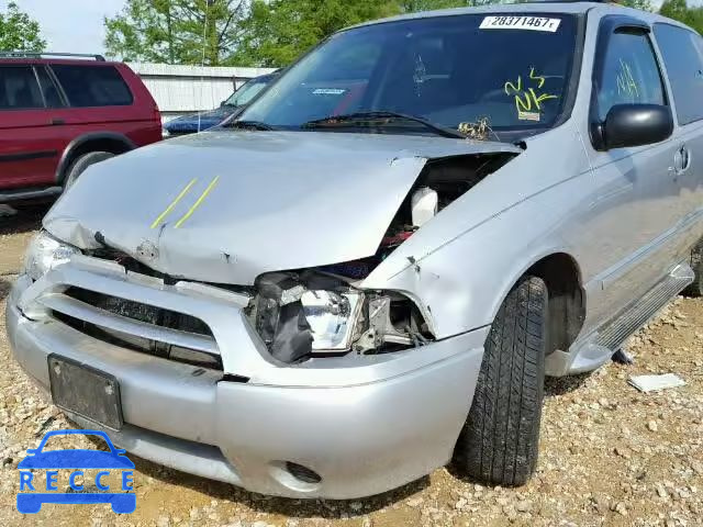2001 NISSAN QUEST GLE 4N2ZN17T01D824327 image 8