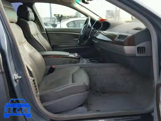 2007 BMW 750 I WBAHL83557DT07793 image 4