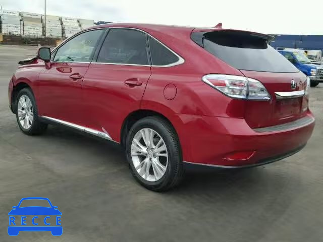 2011 LEXUS RX 450H JTJZB1BA0B2004874 image 2