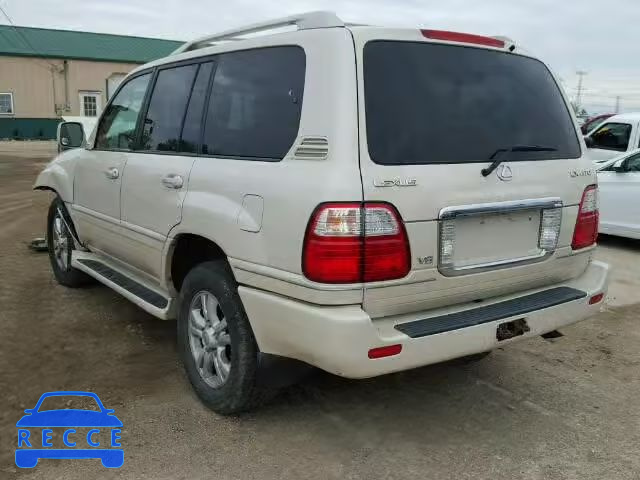 2004 LEXUS LX 470 JTJHT00W943539720 зображення 2