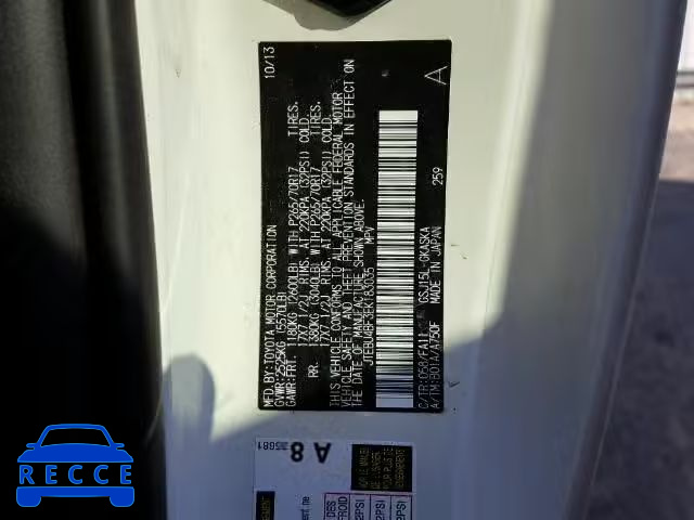 2014 TOYOTA FJ CRUISER JTEBU4BF3EK183035 image 9