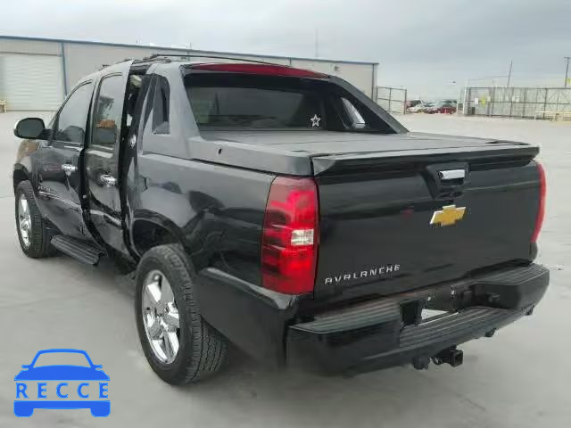 2013 CHEVROLET AVALANCHE 3GNTKGE73DG240870 зображення 2