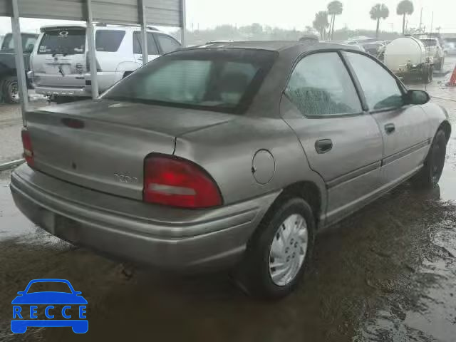 1999 DODGE NEON HIGHL 1B3ES47C6XD118274 зображення 3