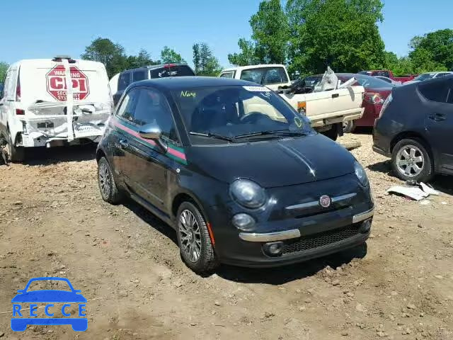 2013 FIAT 500 LOUNGE 3C3CFFCR8DT697083 зображення 0