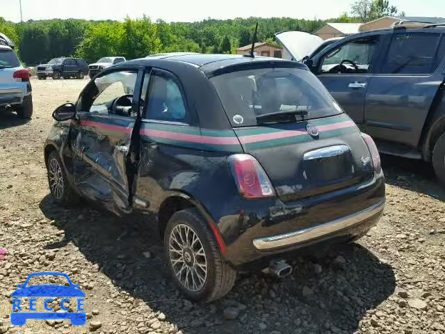 2013 FIAT 500 LOUNGE 3C3CFFCR8DT697083 image 2