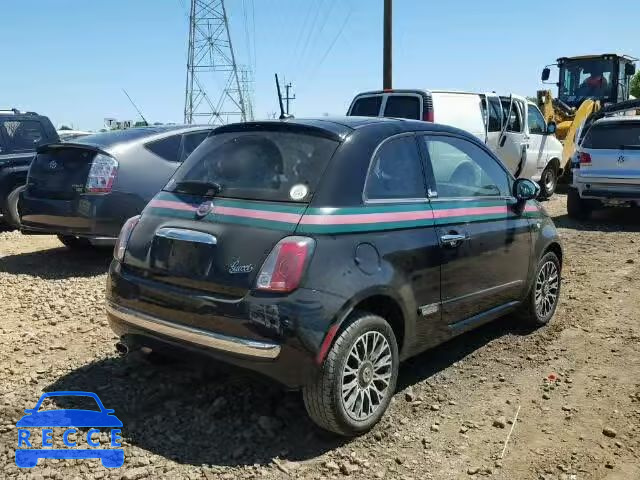 2013 FIAT 500 LOUNGE 3C3CFFCR8DT697083 зображення 3